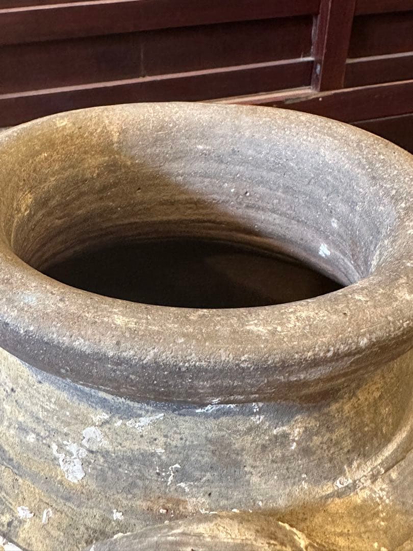 琉球　沖縄　大壺　四耳壺　江戸時代後期