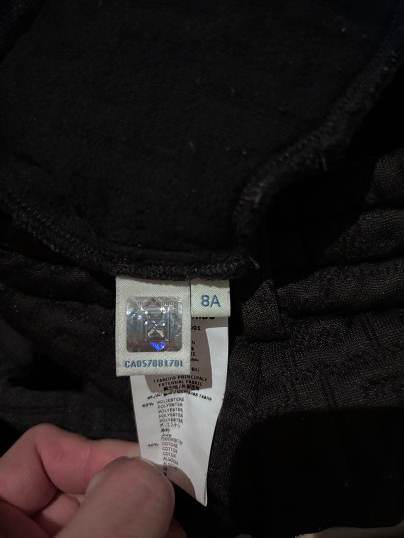 FENDI キッズ　8A 総柄　フェンディ　ブラック　スウェットパンツ