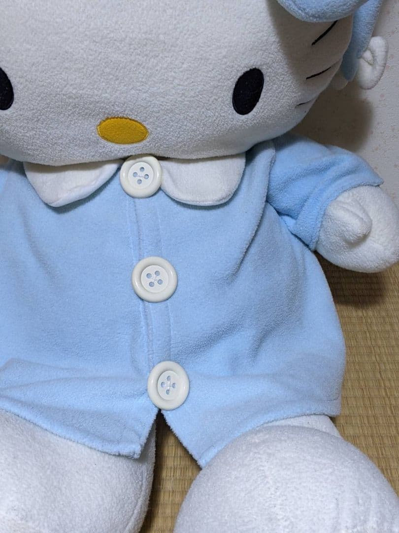 レトロ　レア　キティ　特大　ぬいぐるみ　パジャマ