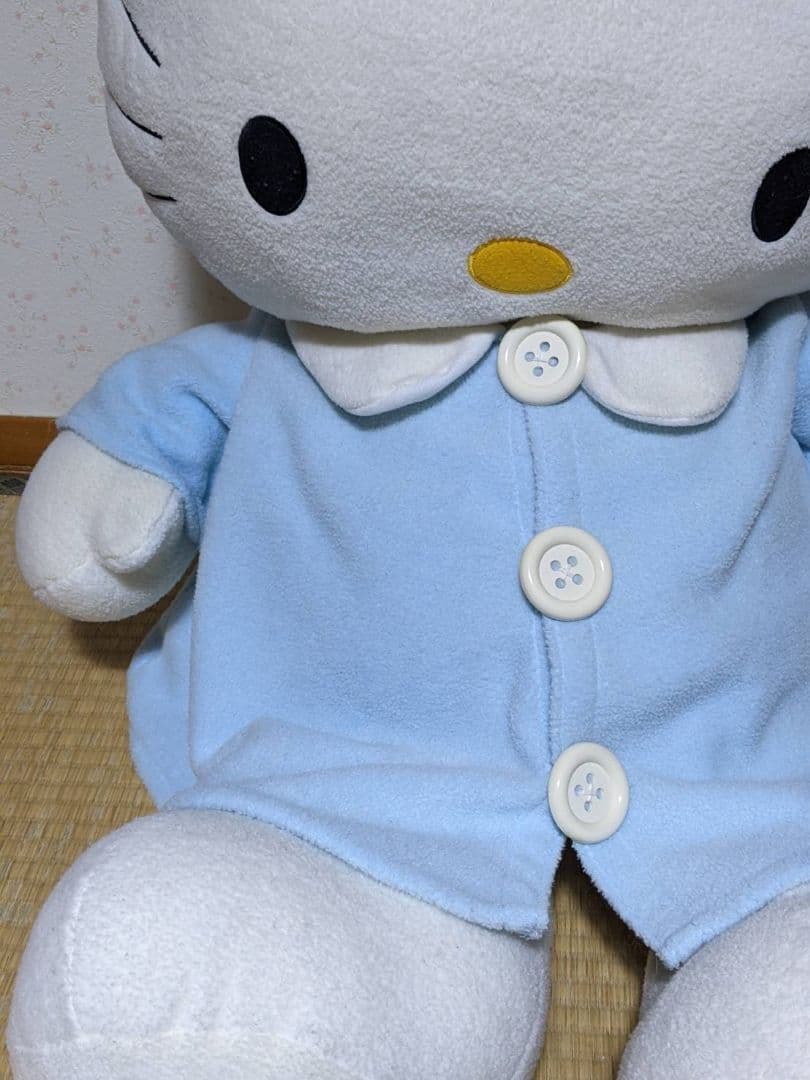 レトロ　レア　キティ　特大　ぬいぐるみ　パジャマ