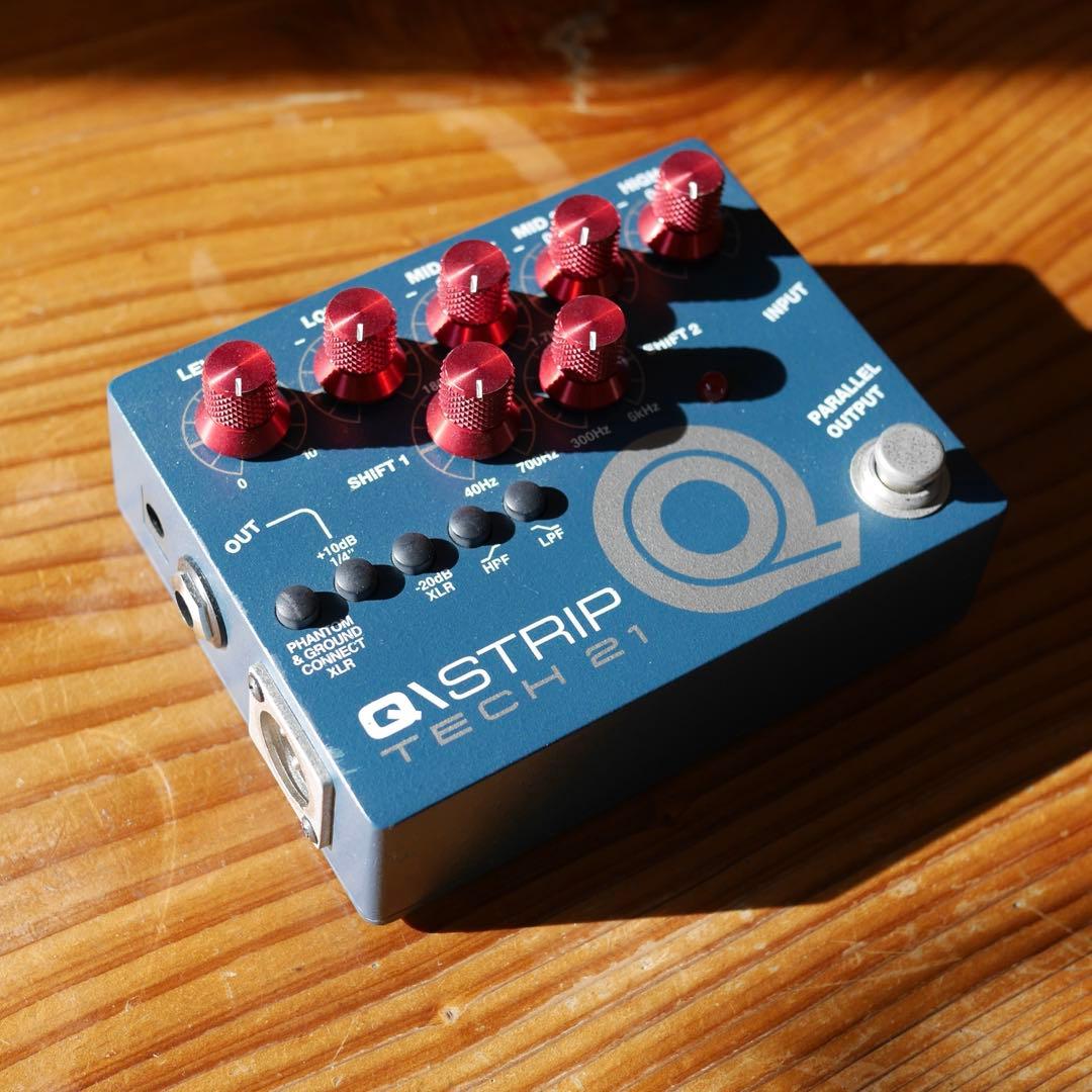 【廃版】TECH21 Q STRIP (Sansamp プリアンプ)