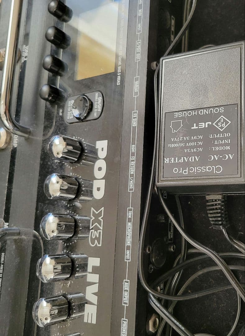 LINE6 POD X3 LIVE マルチエフェクター