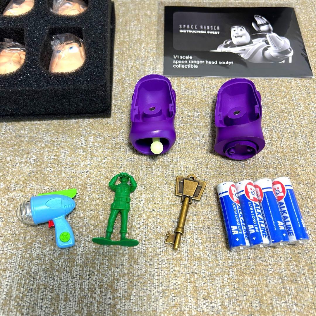 【激レア】バズ•ライトイヤー　ヘッドパーツ バージョン2