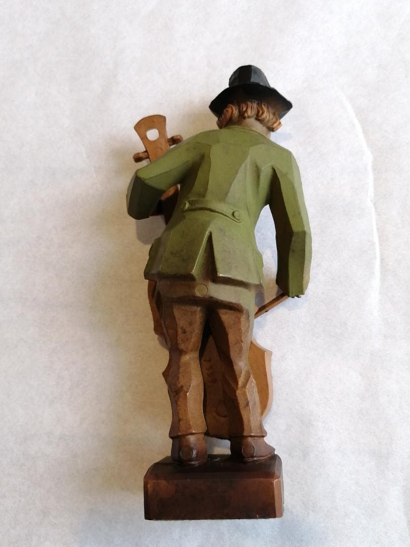 ヴィンテージ　木堀風人形　West Germany　4体セット