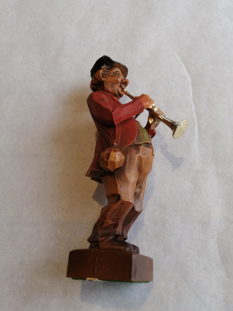 ヴィンテージ　木堀風人形　West Germany　4体セット