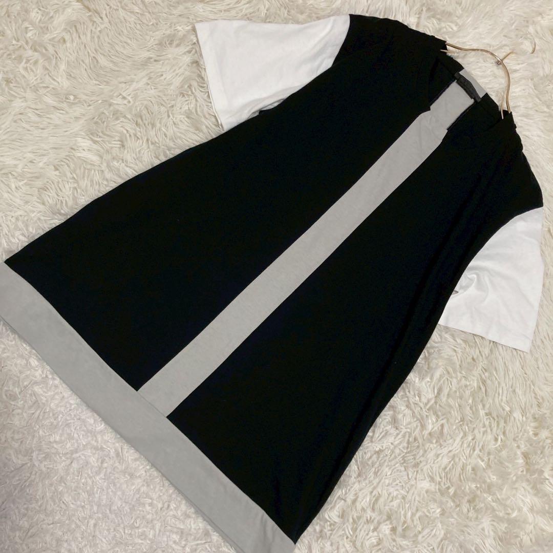 Alexander McQueen Tシャツ ブラック オシャレ キレイめ