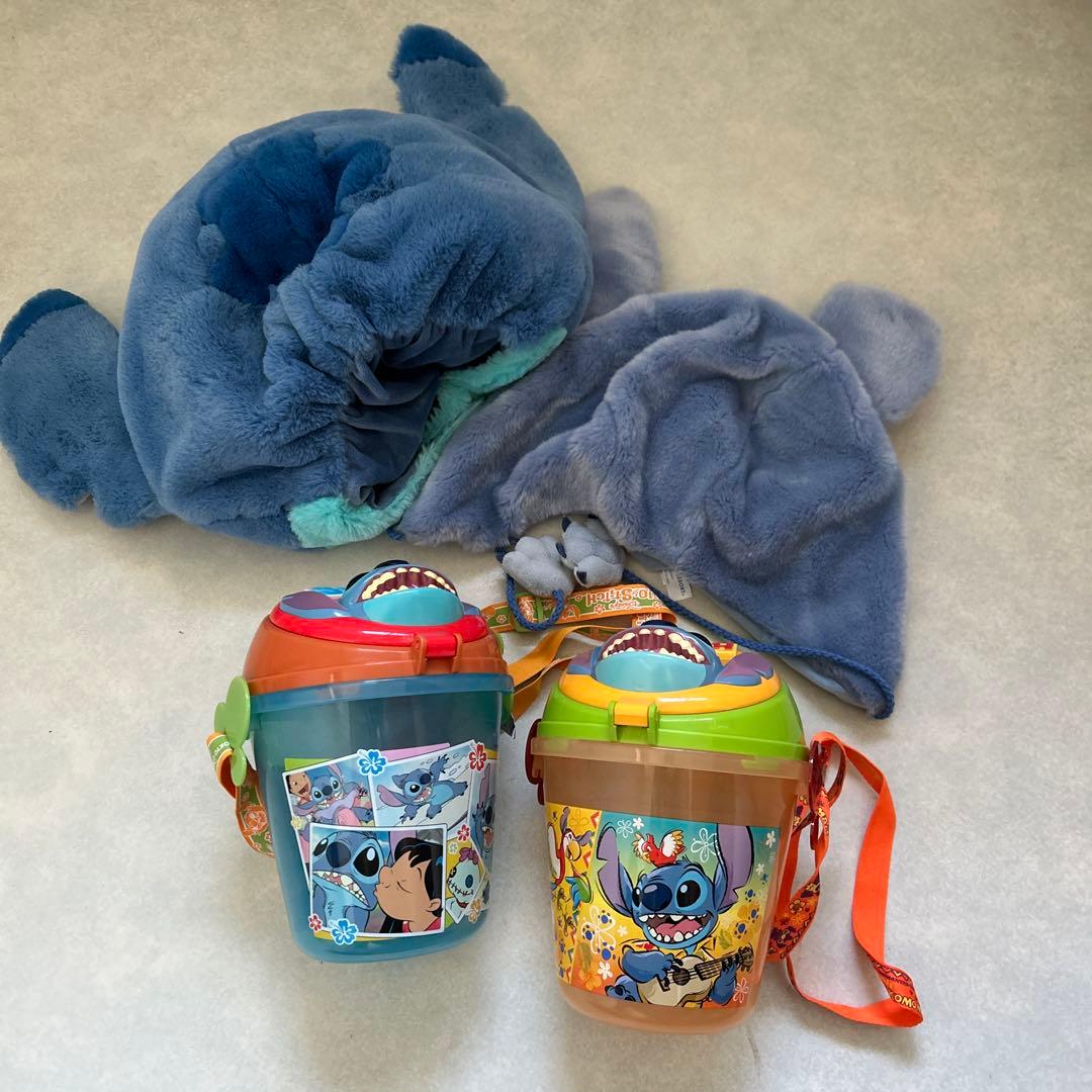 ディズニー　スティッチ　ファンキャップ　2個セット