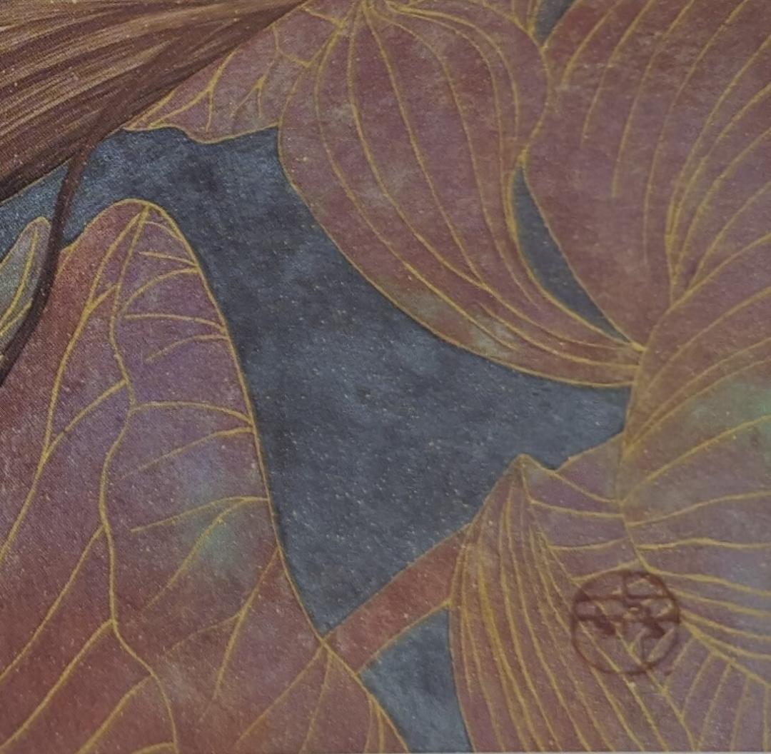 下重ななみ、「同じ温度で」、希少画集・額装画、日本製・新品額縁にて額装致します