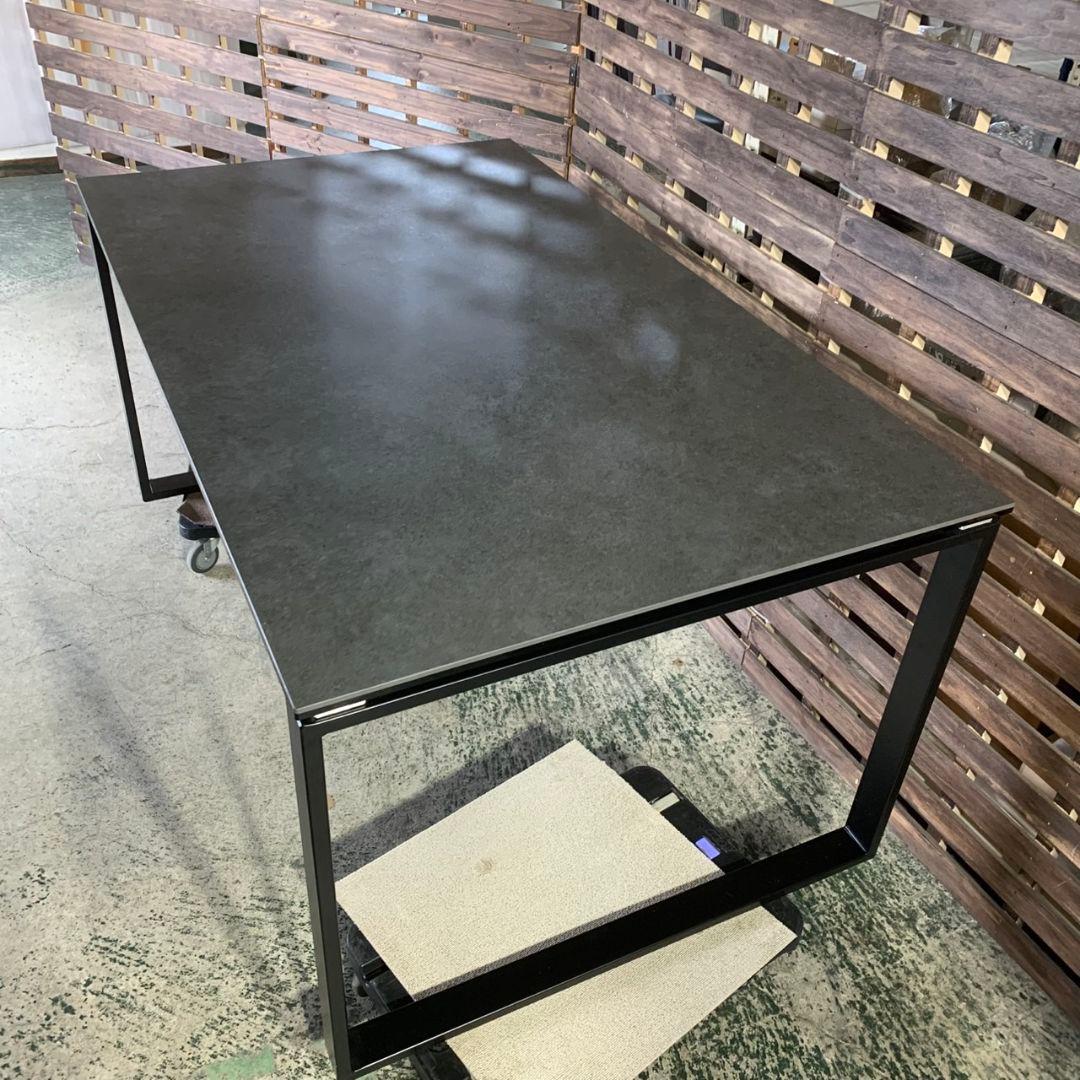 直接引取のみ J604 テーブル ニトリ ダイニングテーブル セラミック天板