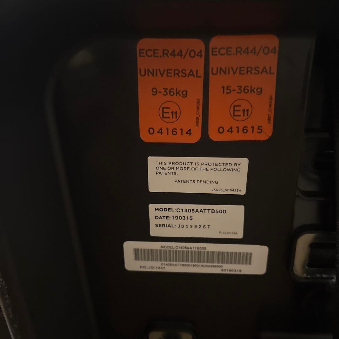 Joie ジョイー　エレベート ジュニアシート KATOJI チャイルドシート