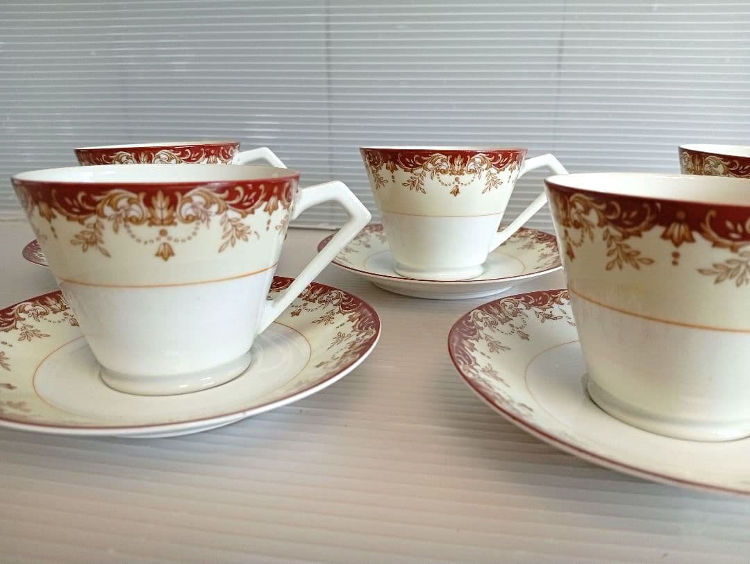 【珍品】東洋陶器会社 TOYOTOKIKAISYA カップ＆ソーサ－オールド東陶