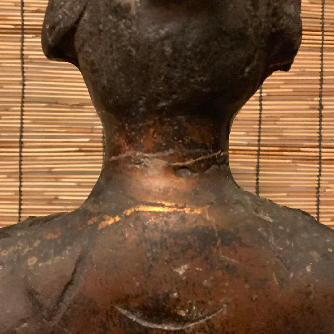 朝鮮・三国時代「百済・観世音菩像」高句麗・新羅・百済・天平・銅鉄・特大