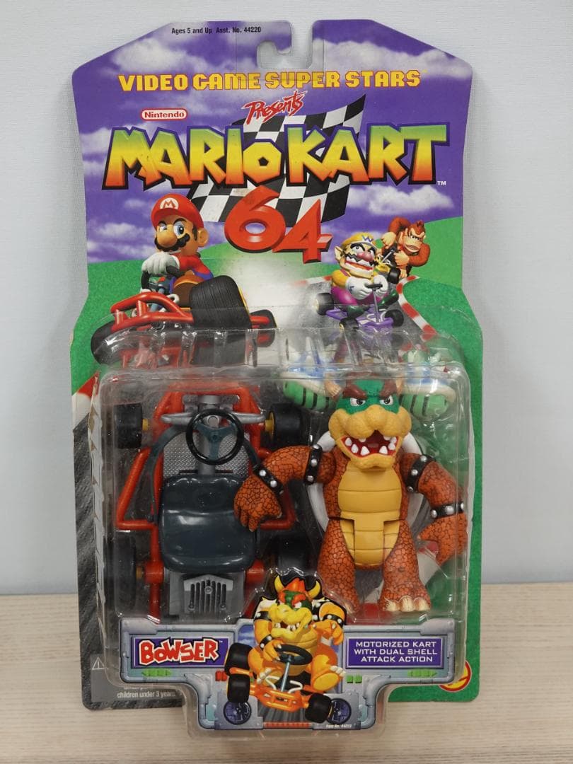 【未使用・未開封】Nintendo MARIO KART 64 BOWSER