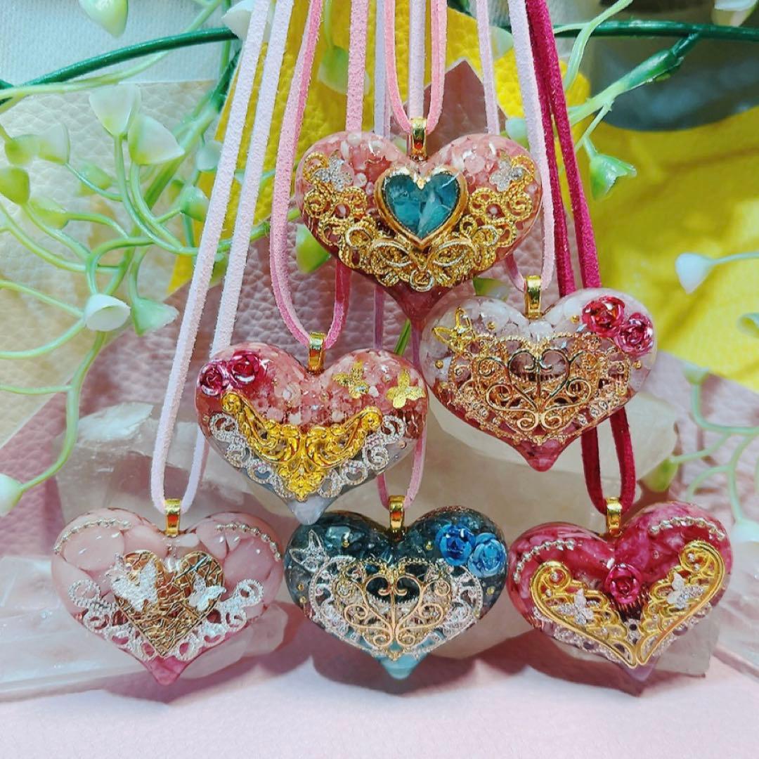 癒しのオルゴナイト❤️オーラクォーツ＋ロードナイトのフレンチクルーラー♡