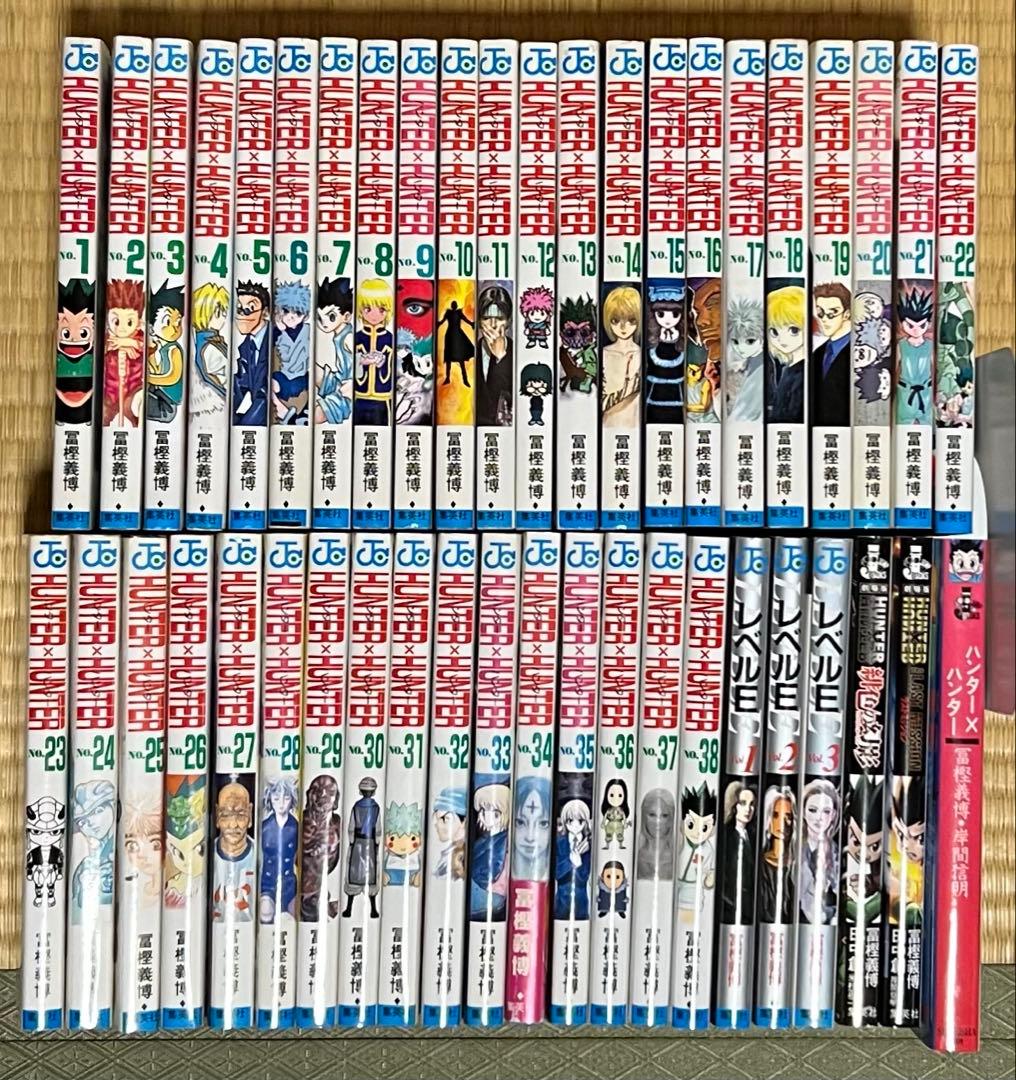 【8.9日限定セール！】HUNTER×HUNTER 全38巻＋関連本6冊