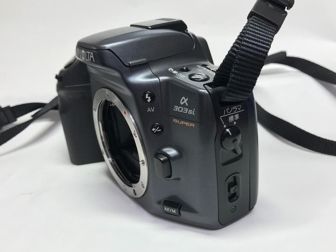 MINOLTA α303si SUPER一眼レフ+AF35-70㎜ズームレンズ