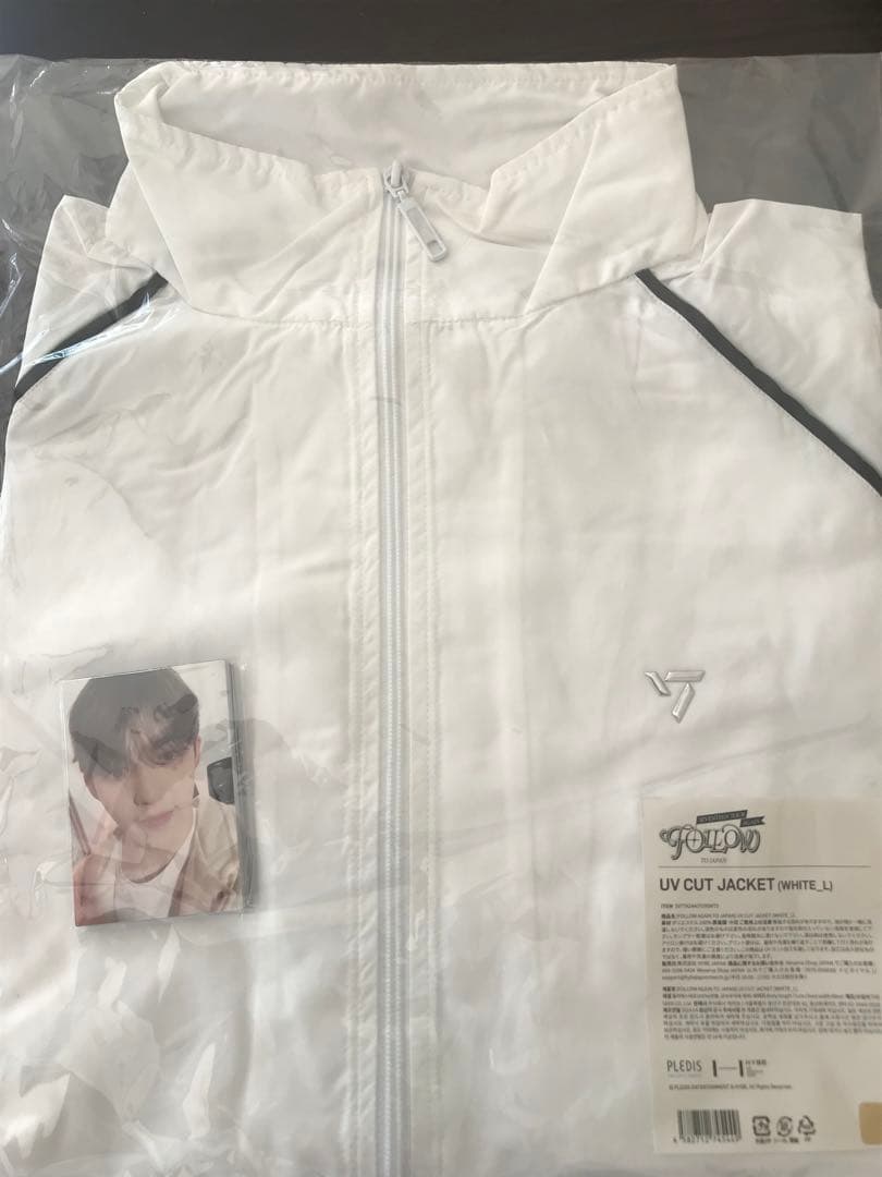 セブチ　FOLLOW TO JAPAN UV CUT ジャケット トレカ付　新品
