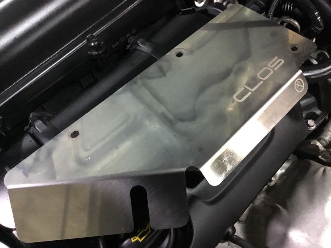 MINI ミニ R55 R56 CLOS タービンヒートガード ステンレス