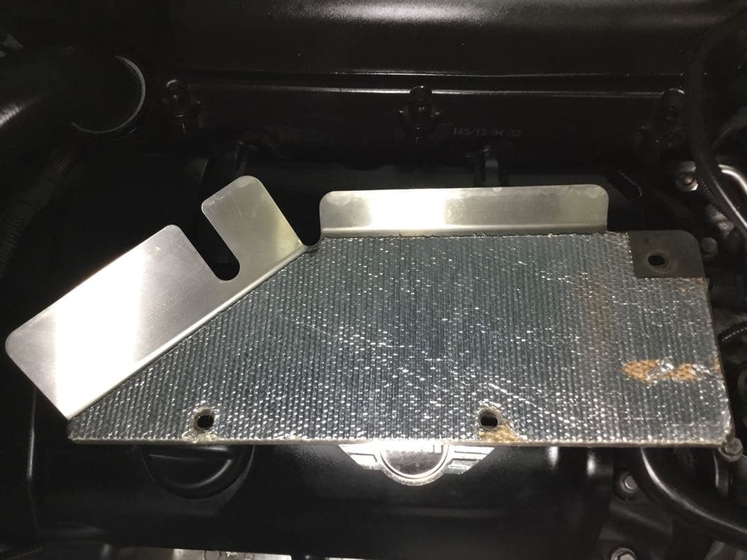 MINI ミニ R55 R56 CLOS タービンヒートガード ステンレス