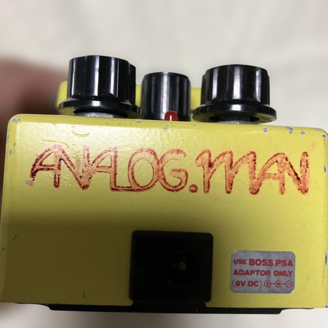 ギター ANALOG.MAN SilverMod Push-Pull BOSS SD-1