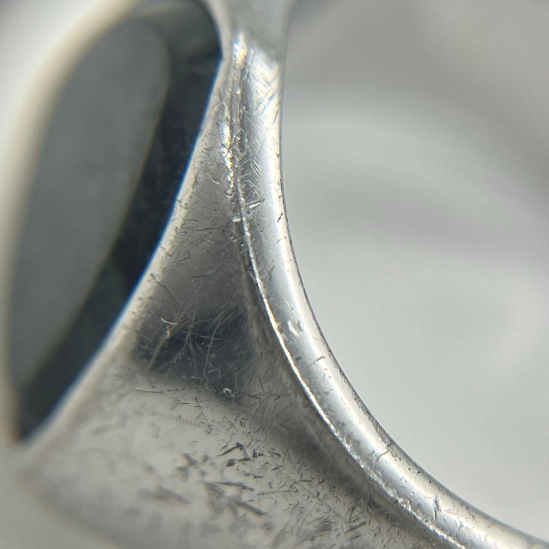 トムウッド TOMWOOD シールド グリーンマーブルリング 21号 SV925