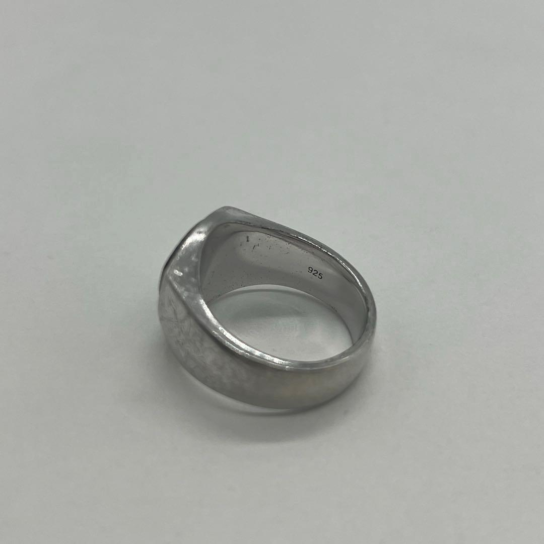 トムウッド TOMWOOD シールド グリーンマーブルリング 21号 SV925