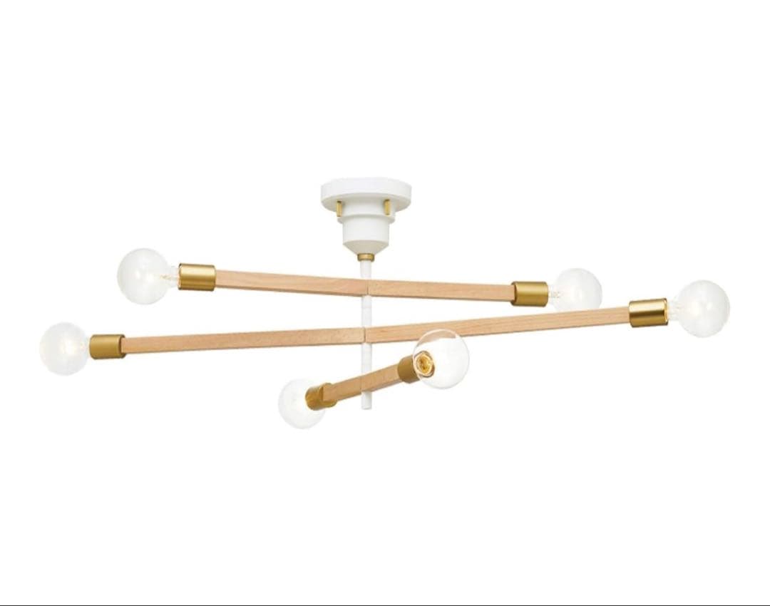 【美品】インターフォルム シーリングライト アストルバウム スマート電球セット