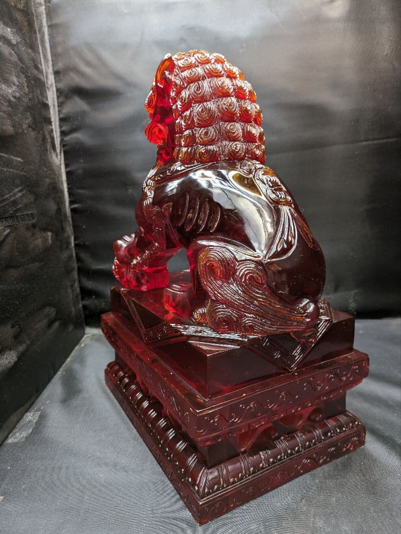 ☆b224、アジア風水ガーディアンライオン、悪を追い払う彫像、富、幸運、繁栄