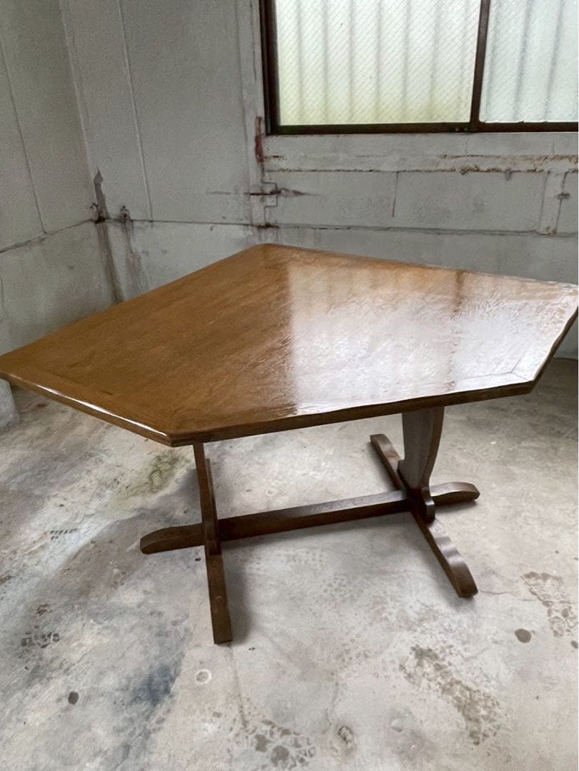 無垢材　ヴィンテージ ダイニングテーブル　センターテーブル