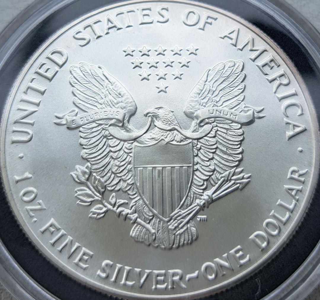 ☆初年度発行☆1986年「イーグル•ウォーキングリバティ」純銀1オンス銀貨