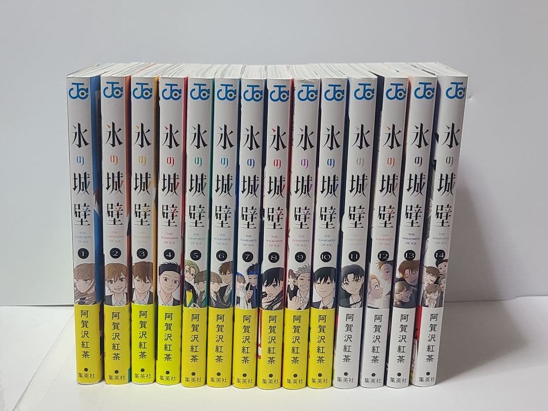 氷の城壁 全14巻セット　クリアファイル付き