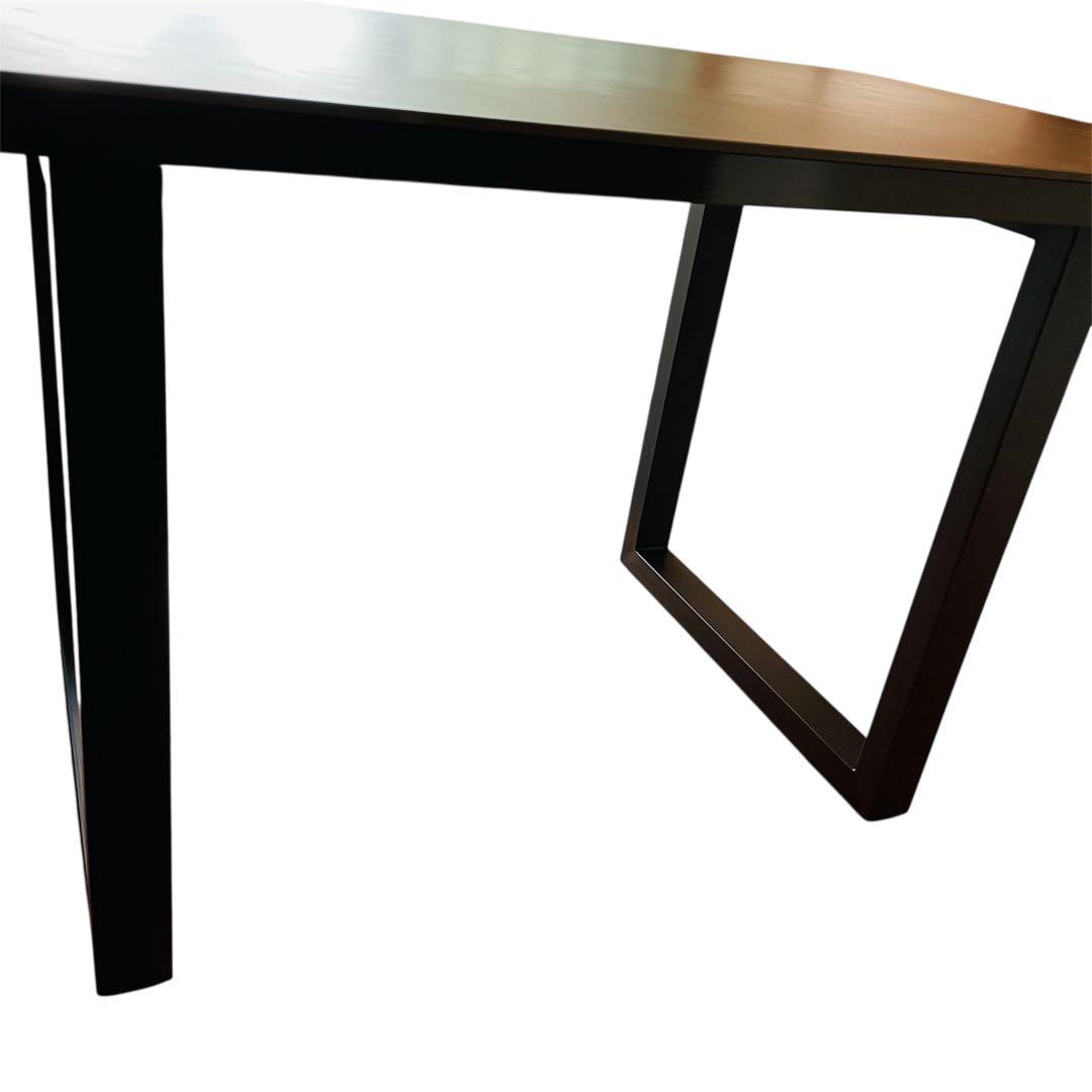 綾野製作所 ネオス セラミック ダイニングテーブル アイアングレー 135