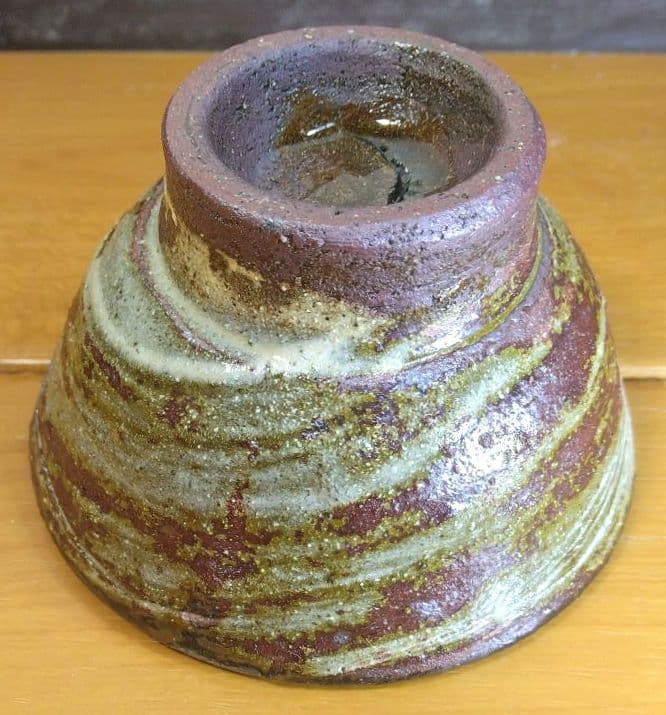 人間国宝 金城次郎 壷屋焼ぐい呑(魚紋ぐい呑）栞 共箱 壺屋焼 やちむん 美品