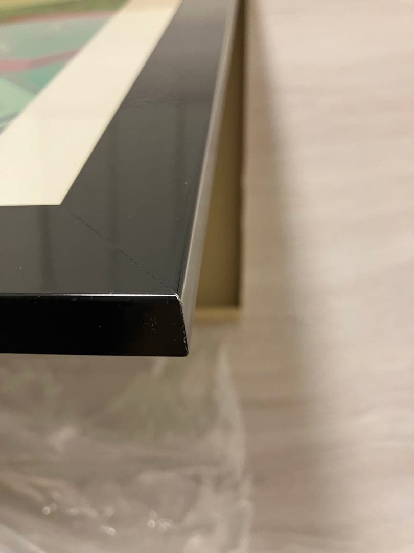 新品　レプリカスクリーン　MOTHER2 フォーサイド　Lサイズ　黒枠