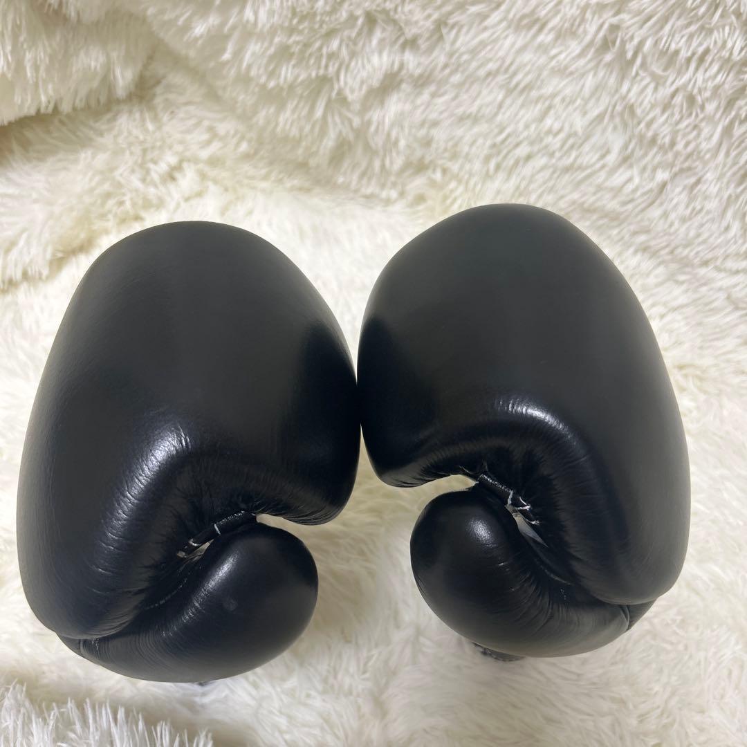 【極美品】winning ボクシンググローブ 10oz 黒 MS-300B
