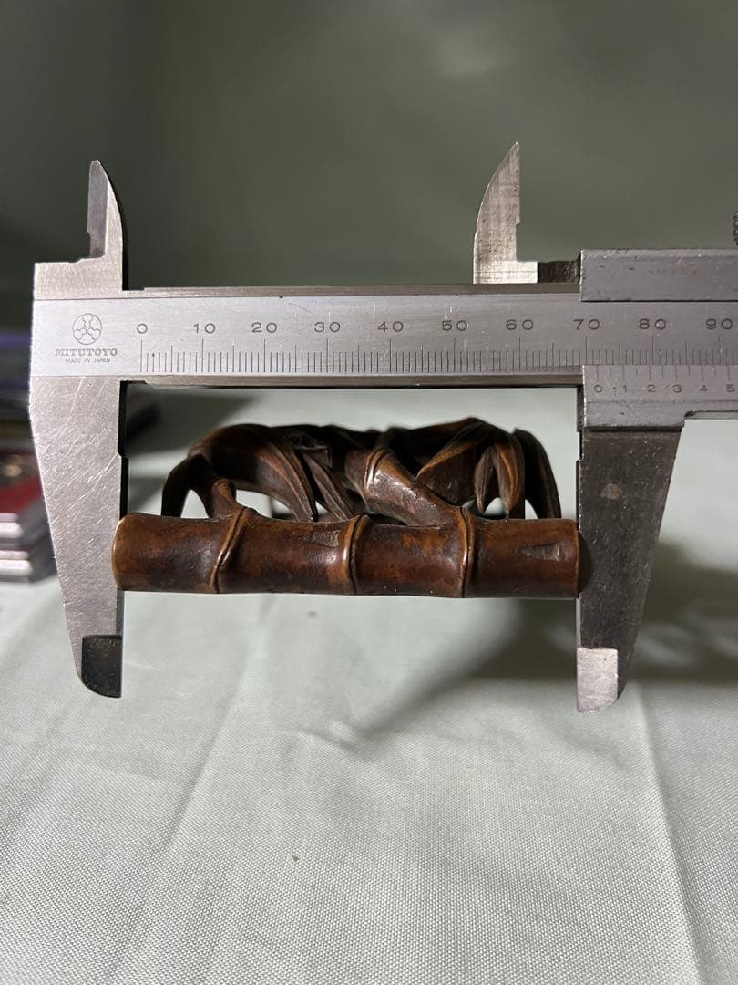 木製 墨置 細工