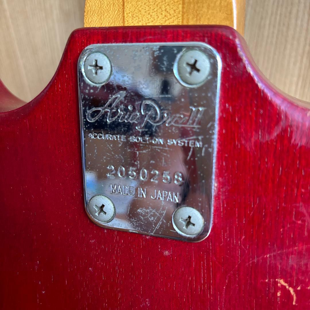 Aria Pro II エレキギター レッド