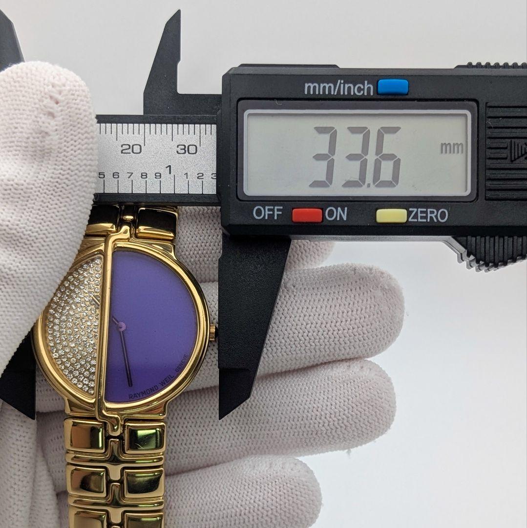 レイモンドウィル RAYMOND WEIL ダイヤ 腕時計　18KGP 稼働