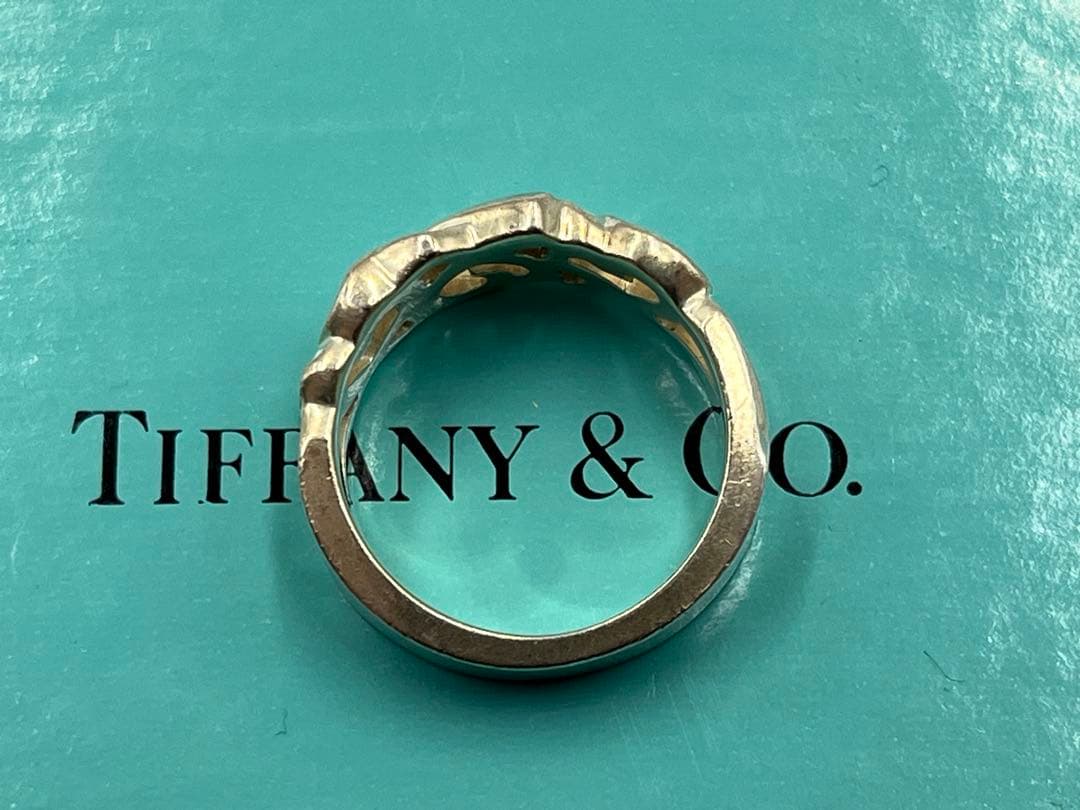 ティファニー パロマピカソ トリプルラビリングハート リング 925