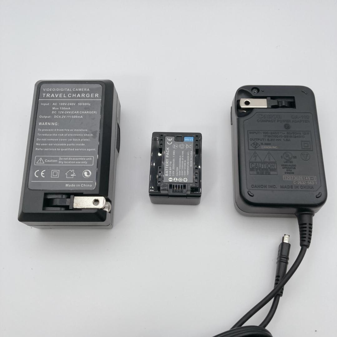 【美品】Canon キャノン ivis HF R30 ビデオカメラ 付属品多数