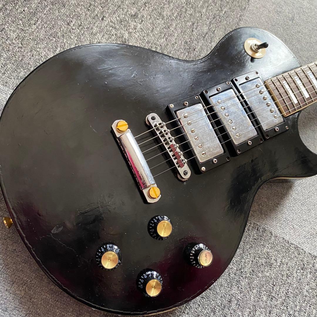 ジャパンビンテージ！レスポールカスタム3ピックアップ搭載バーニー？ARIA？