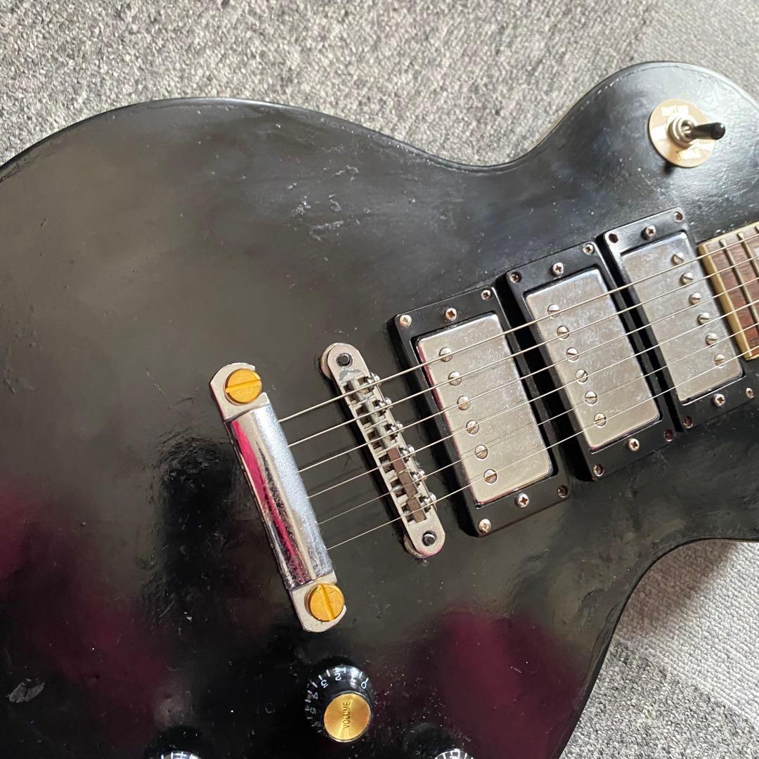 ジャパンビンテージ！レスポールカスタム3ピックアップ搭載バーニー？ARIA？