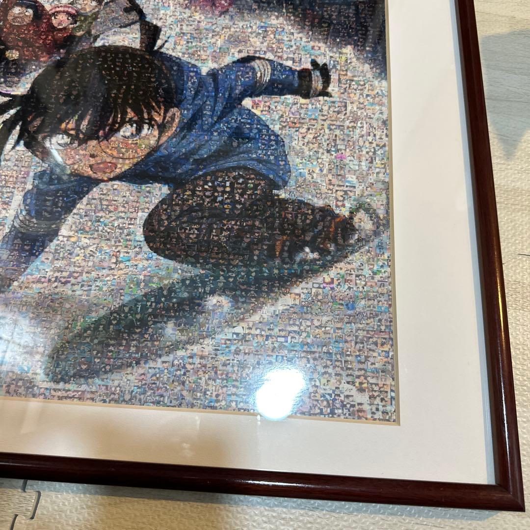 名探偵コナン　沈黙の15分モザイクアート非売品ポスター額縁付き