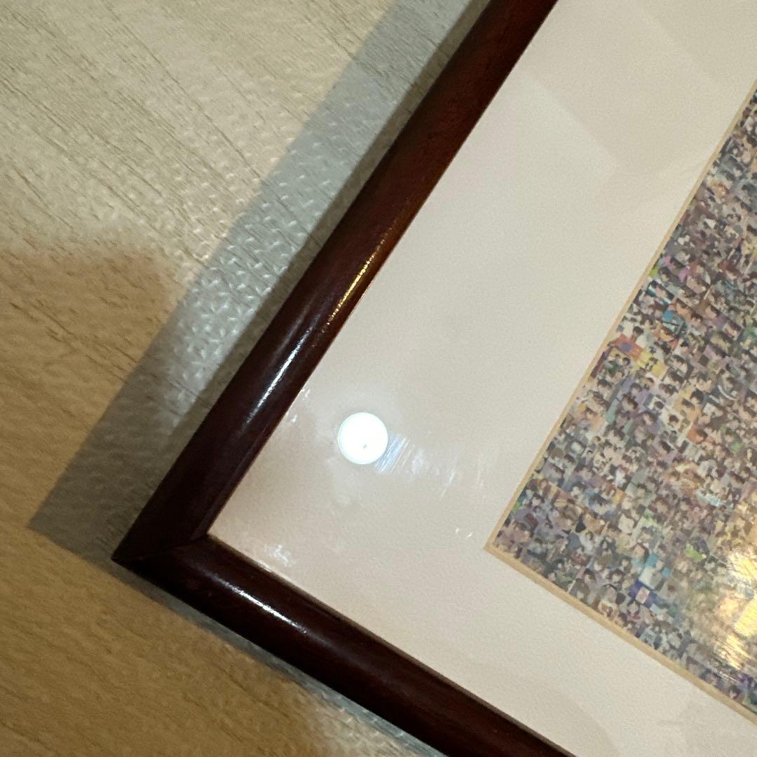 名探偵コナン　沈黙の15分モザイクアート非売品ポスター額縁付き