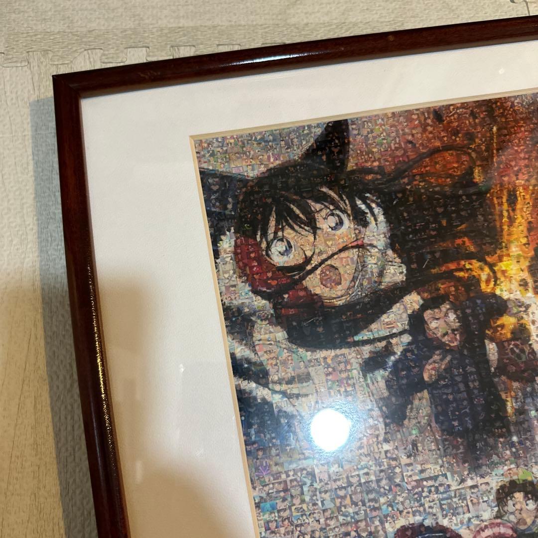 名探偵コナン　沈黙の15分モザイクアート非売品ポスター額縁付き