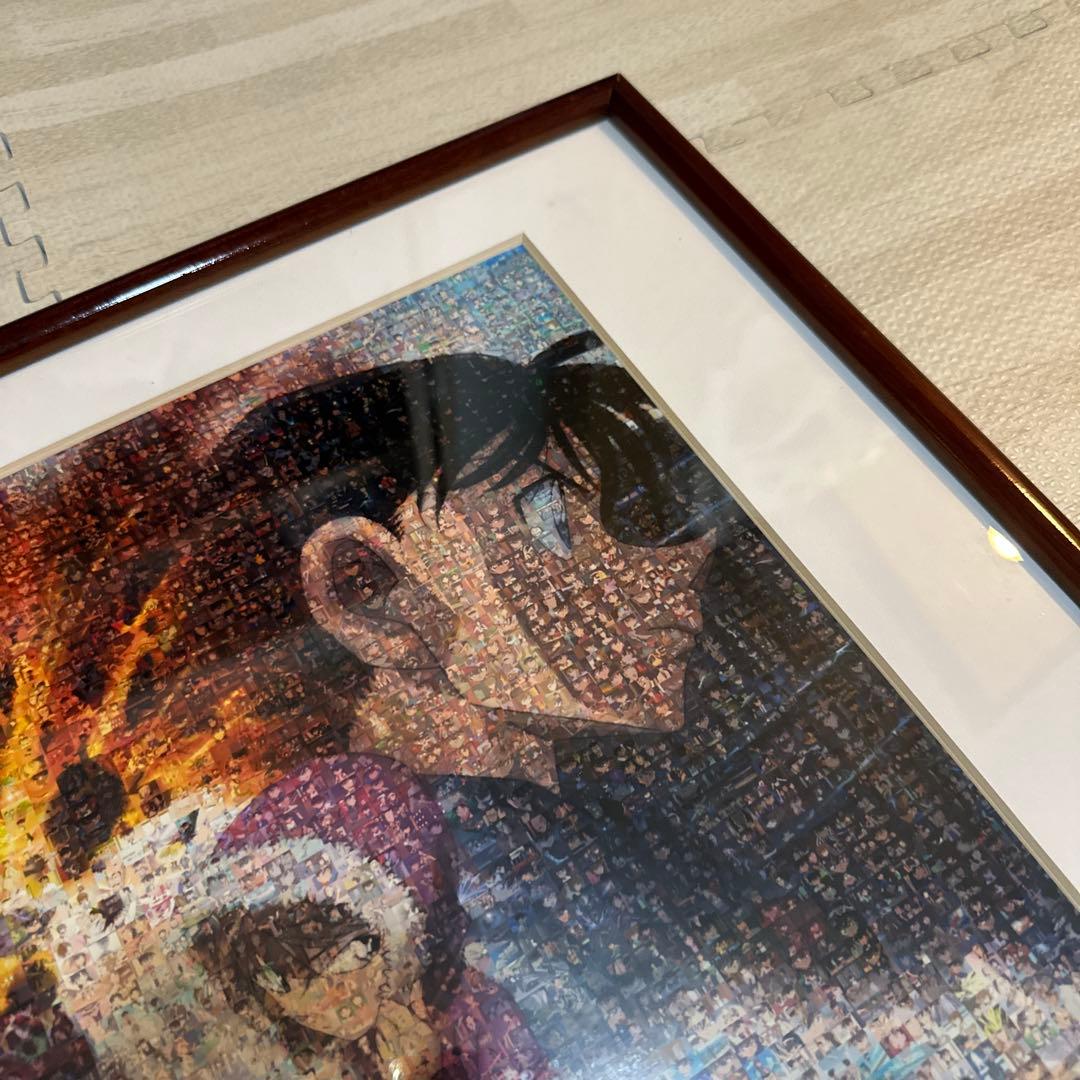 名探偵コナン　沈黙の15分モザイクアート非売品ポスター額縁付き