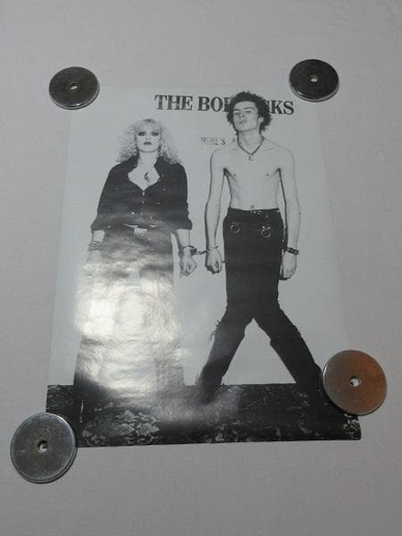 SIDシド＆ナンシーシドヴィシャスポスターイングランド製セックスピストルズパンク