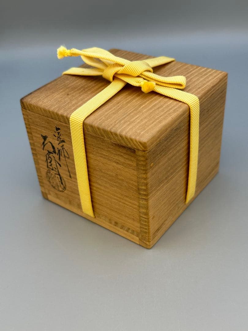 茶道具　棗　辻石斎　コマ　宗完書付