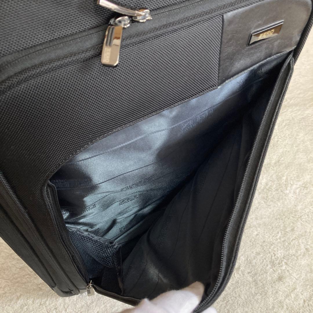 ZERO HALLIBURTON　キャリーケース　大容量　ガーメントバッグ付き