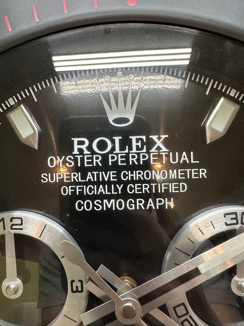 み*つ様 海外販促品　ROLEX ロレックス　COSMOGRAPH 掛時計